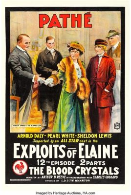  The Exploits of Elaine, A Spirited Young Woman Navigates Society and Romance in Early 20th Century America?