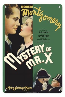  The Mystery of Mr. X -  Enigmaatinen Detektiivijännäri 1920-luvun Amerikasta!